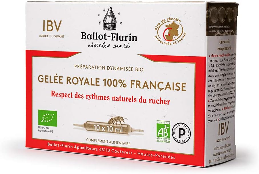 Ballot Flurin Food Supplement Preparation Royal French Jelly Organic